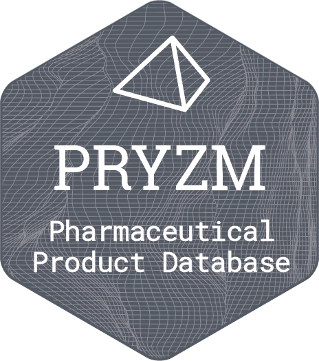 PRYZM Pharmaceutical Product Database Icon